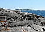 In der Ferne die Festung von Marstrand