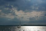 Klubregatta am Abend in Hals auf dem Limfjord