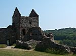 Ruine Hammerhus nahe der Nordwestecke von Bornholm