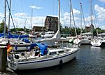 Stups in der Marina