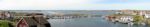 Panorama vom Aussichtspunkt im Dorf