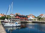 Mollösund kurz nach der Ankunf am Mittag ist es noch sehr leer
